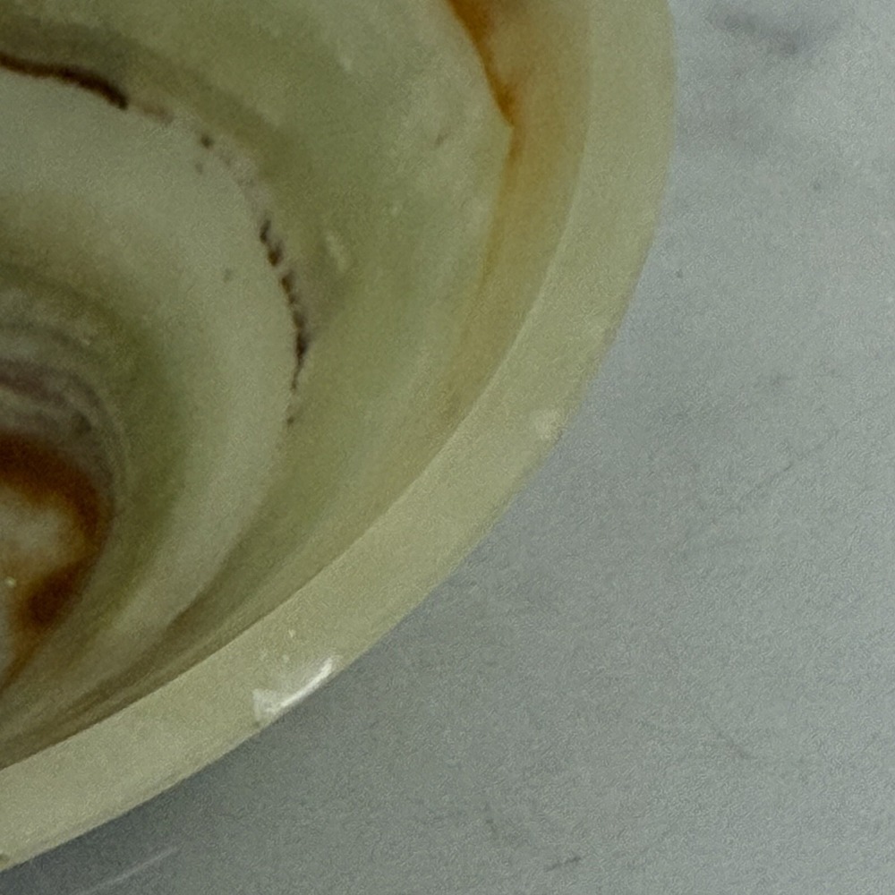 Sea Lion Caves Natural Onyx Trinket Bowl 5.5" x 2.25" Green Brown READ - Picture 8 of 8